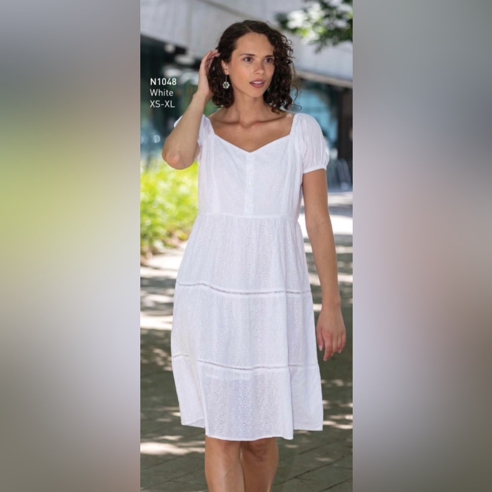 NWT EN/KAY White Dress